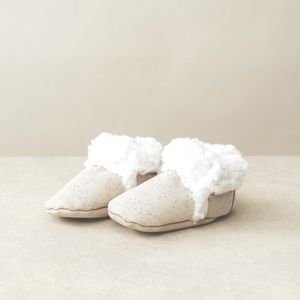 Vegan baby booties